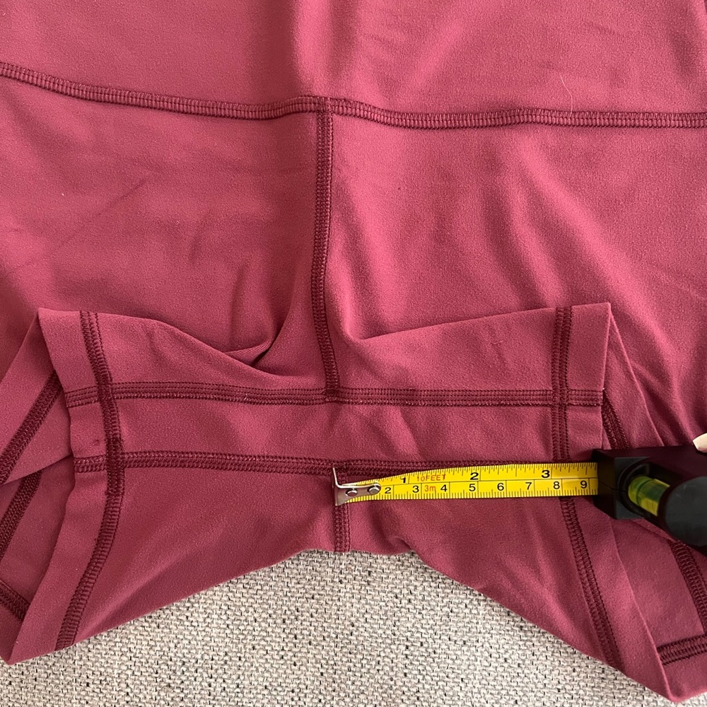 Lululemon Athletica Mauve Bike Shorts - Picture 3 of 3